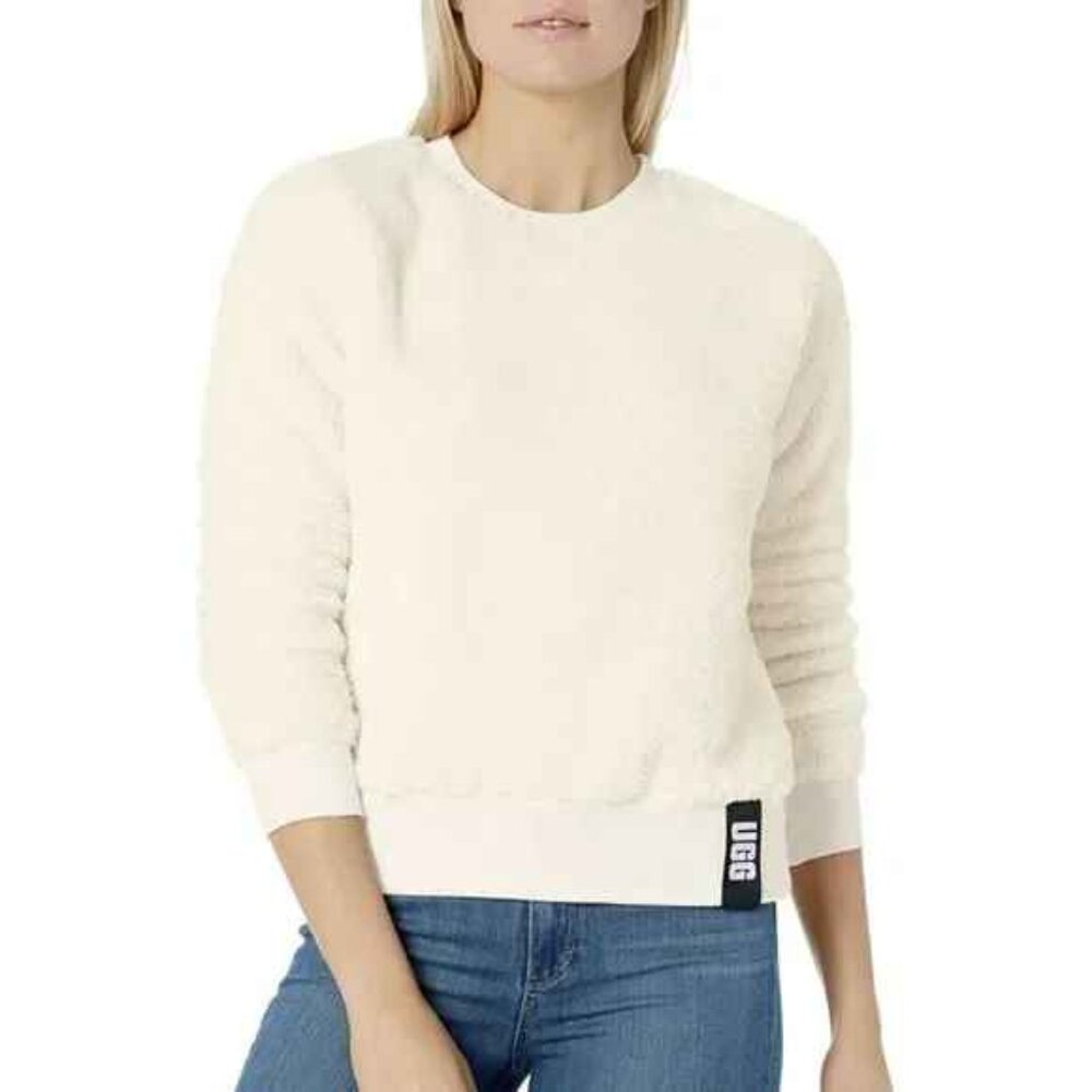Ugg Prue Sherpa Crew Neck Sweater size XS